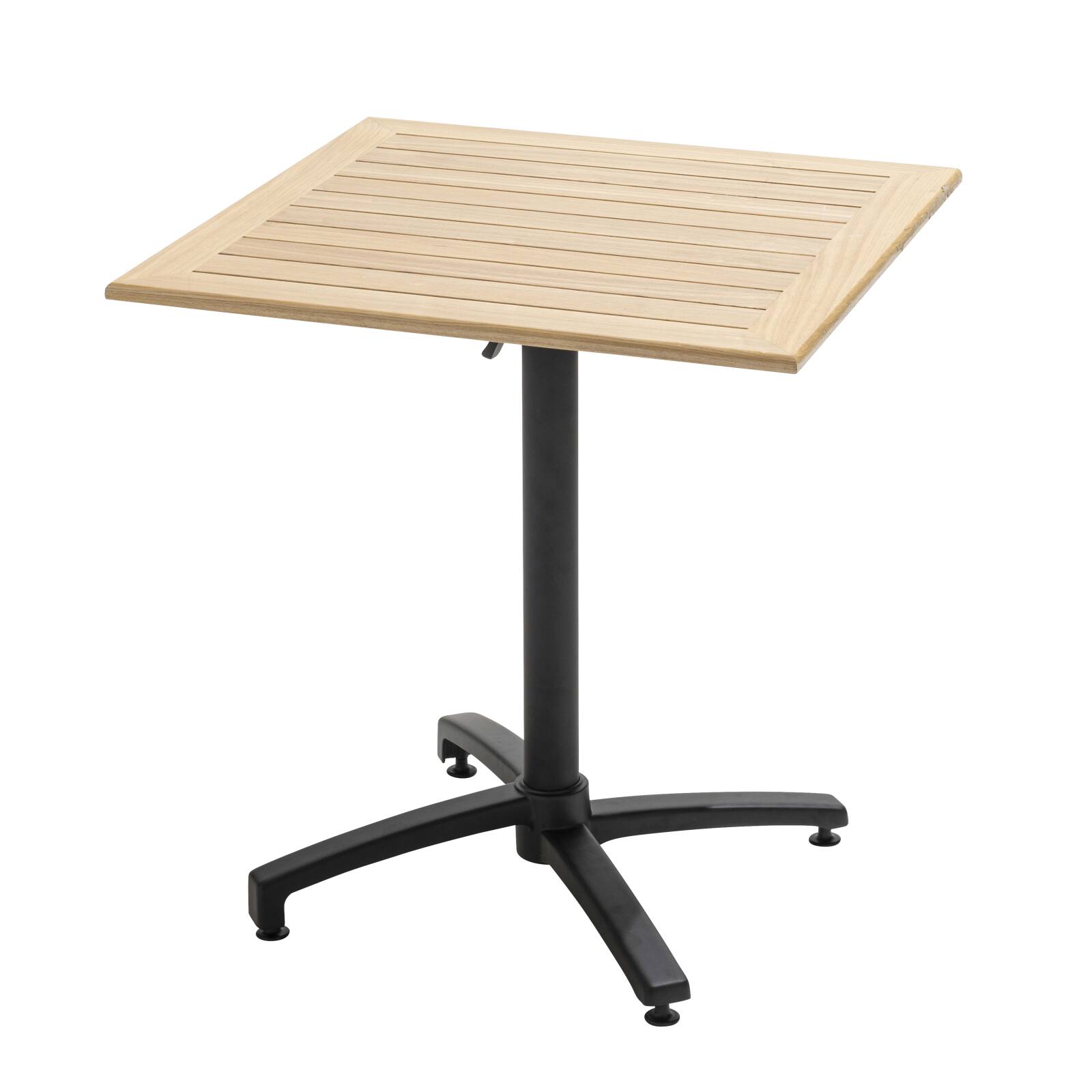 Quadratische Tischplatte 70 x 70 cm aus Holz