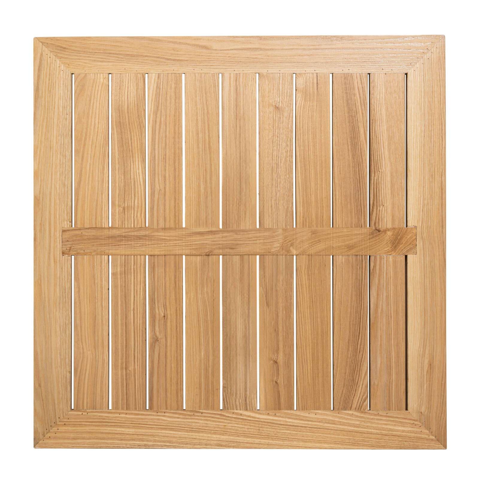 Quadratische Tischplatte 70 x 70 cm aus Holz