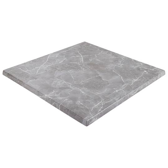 Quadratische Tischplatte aus geformtem Laminat, 60 x 60 cm | Oviala