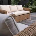 Gartenlounge-Set für 8 Personen aus geflochtenem Harz