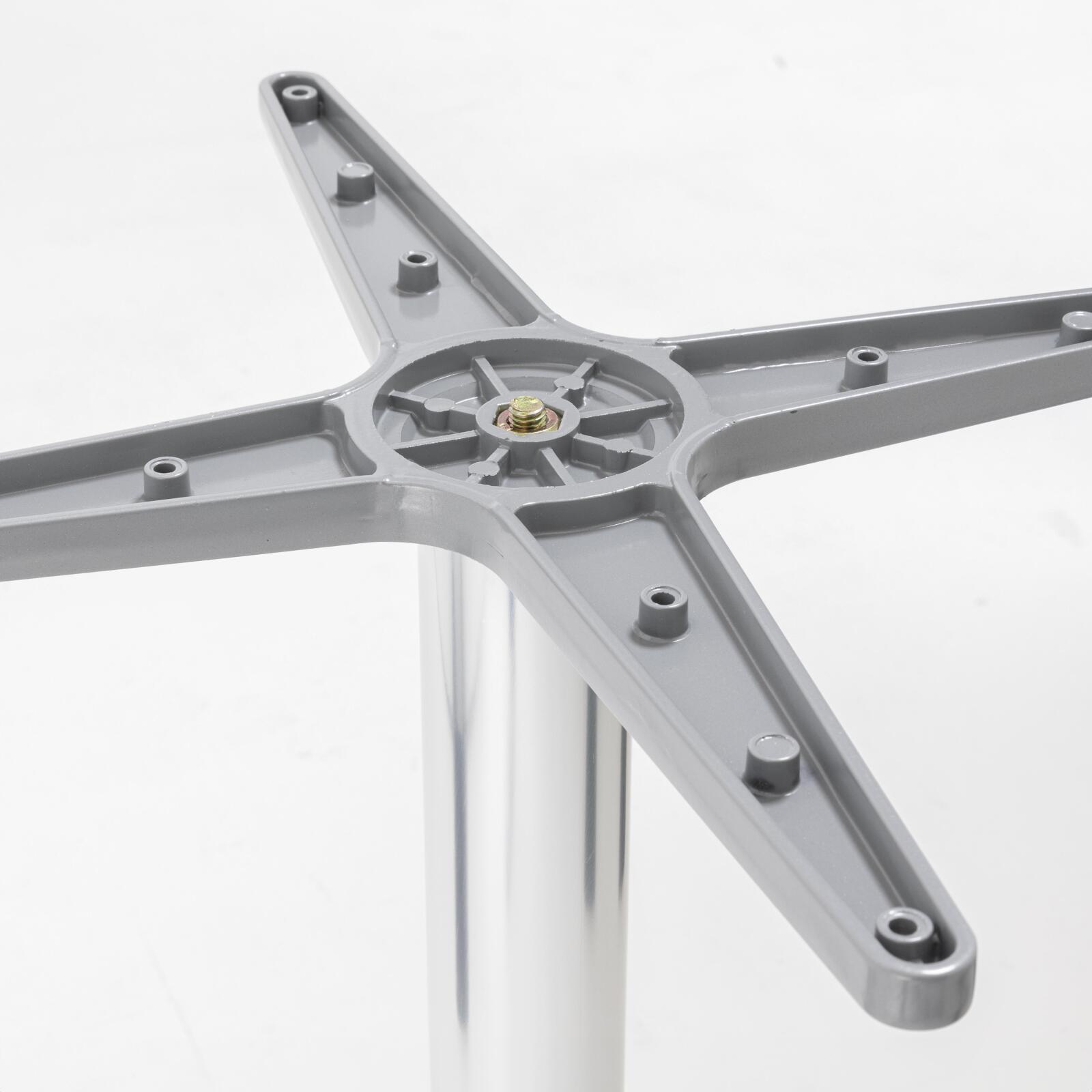 Verstellbares Tischbein aus Aluminium 72/110 cm