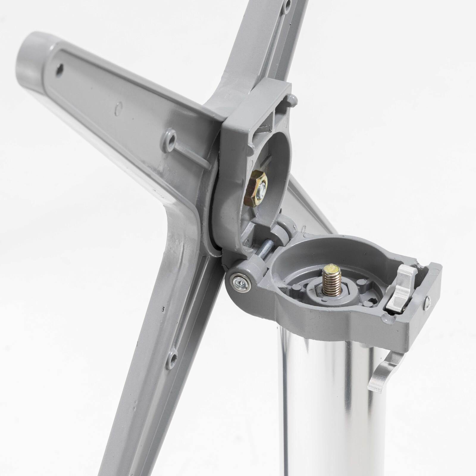 Tischbein mit Kippsystem 72 cm aus Aluminium