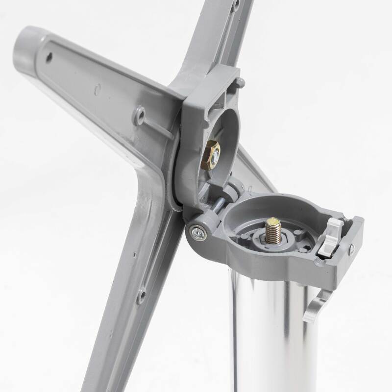 Tischbein mit Kippsystem 72 cm aus Aluminium