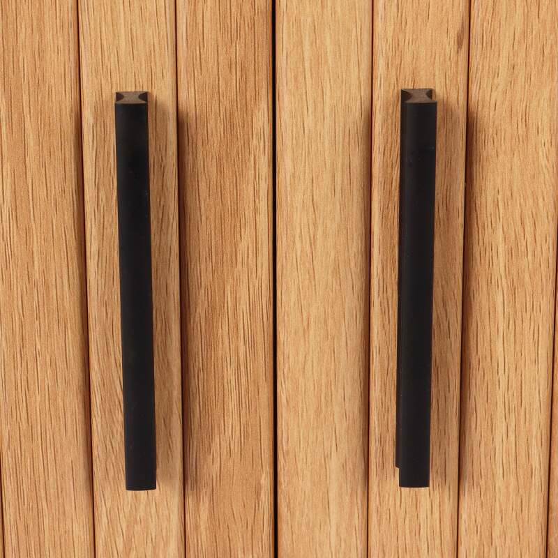 TV-Schrank aus Melamin und Stahl 120 cm (4/7)