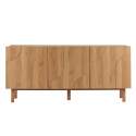 3-türiges Sideboard aus Melamin in Holzoptik