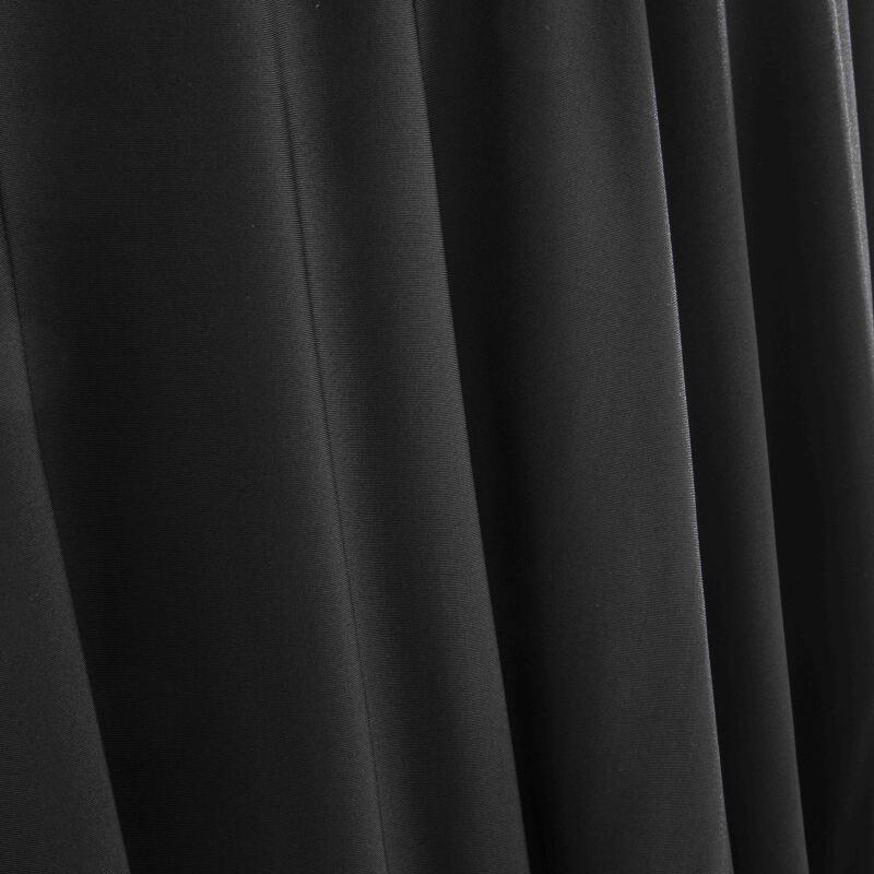 Elastische Tischdecke für runden Tisch 150 cm, schwarz