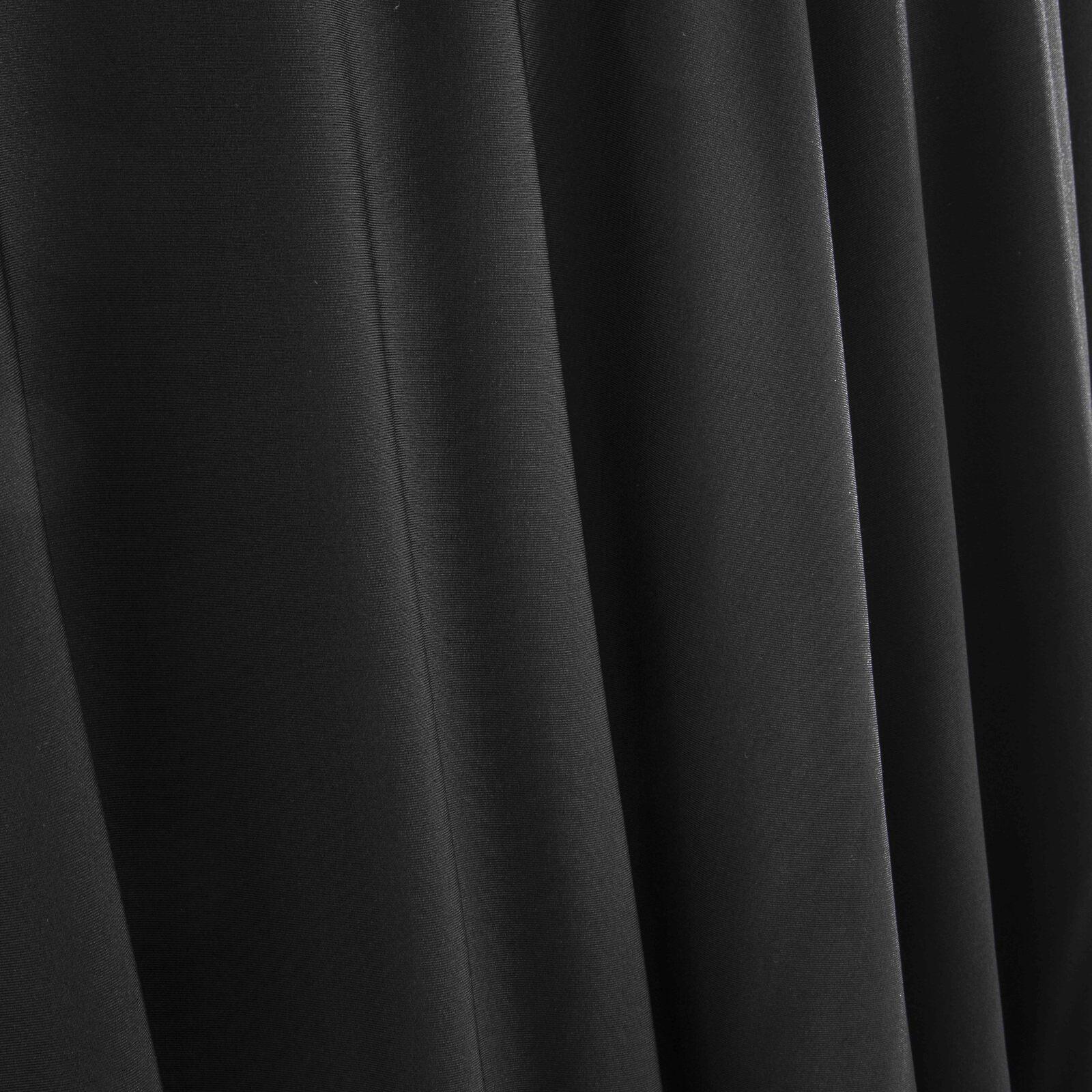 Elastische Tischdecke für Tisch 180 cm schwarz