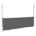 Graue Halbwand 4 m – 300 g/m²