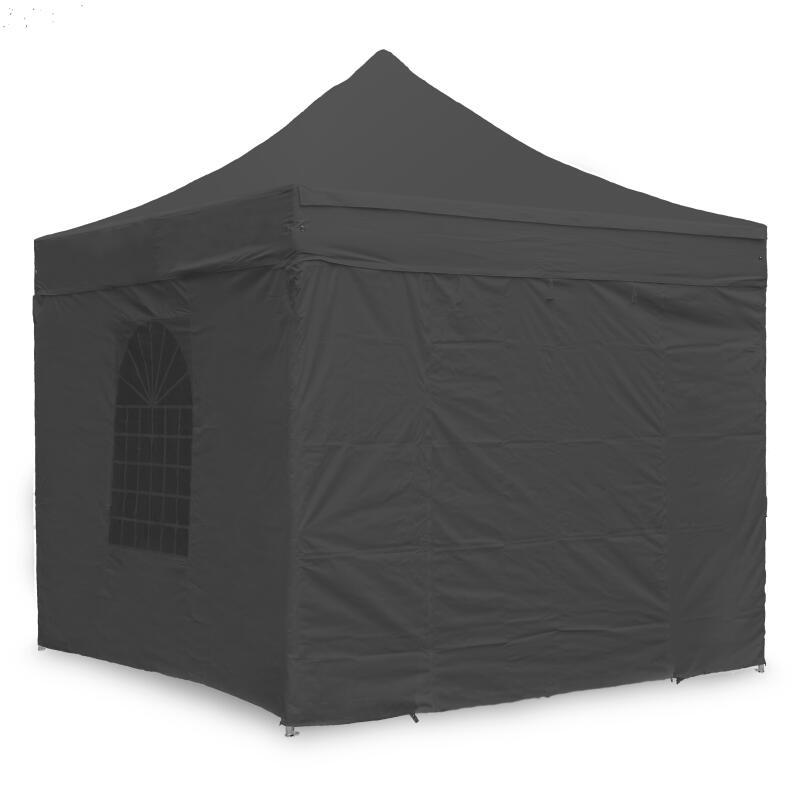 Graue Fensterwand 4 m – 300 g/m²