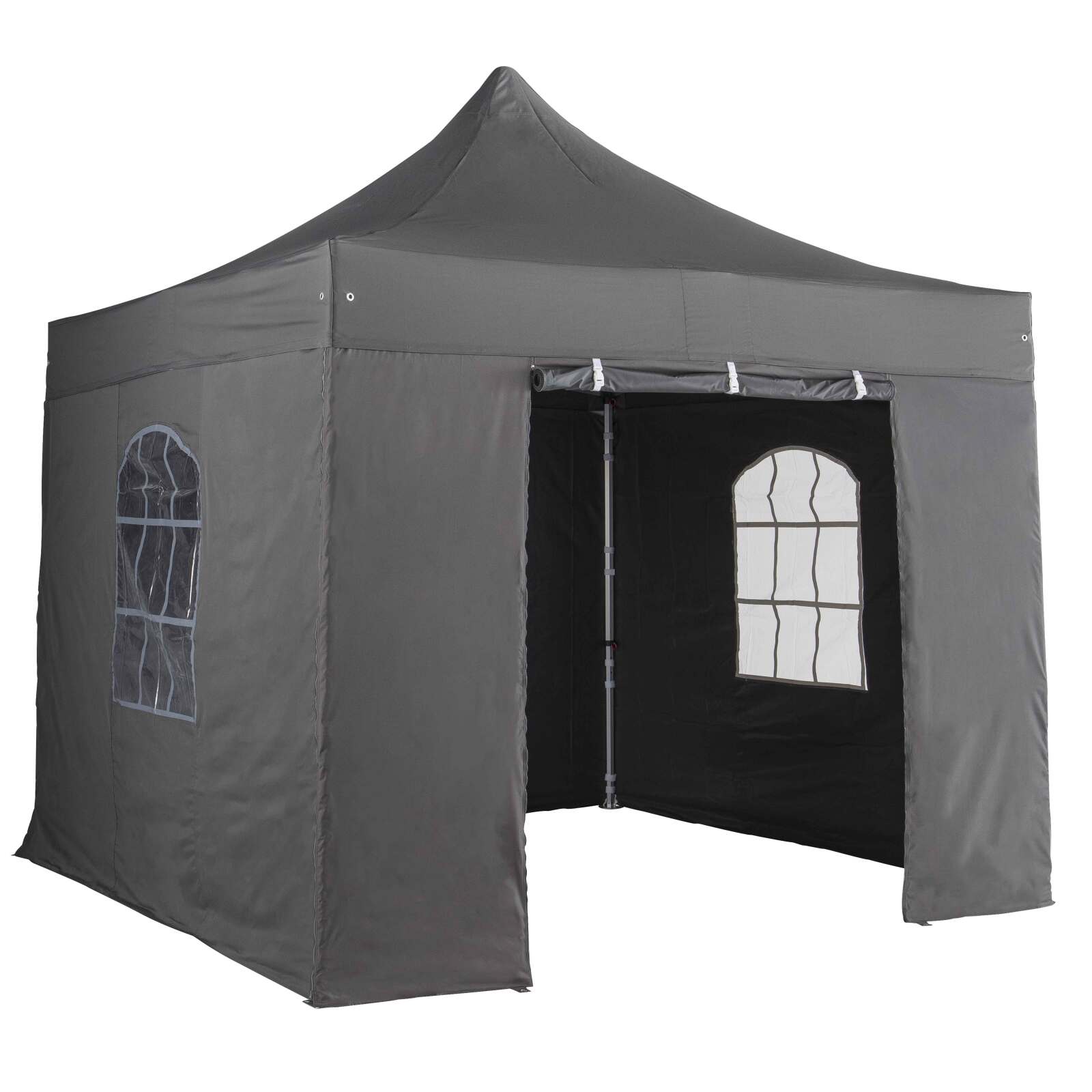 Graue Türwand mit Reißverschluss, 3 m, 520 g/m² – M2 Graue Türwand mit Reißverschluss, 3 m, 520 g/m² – M2