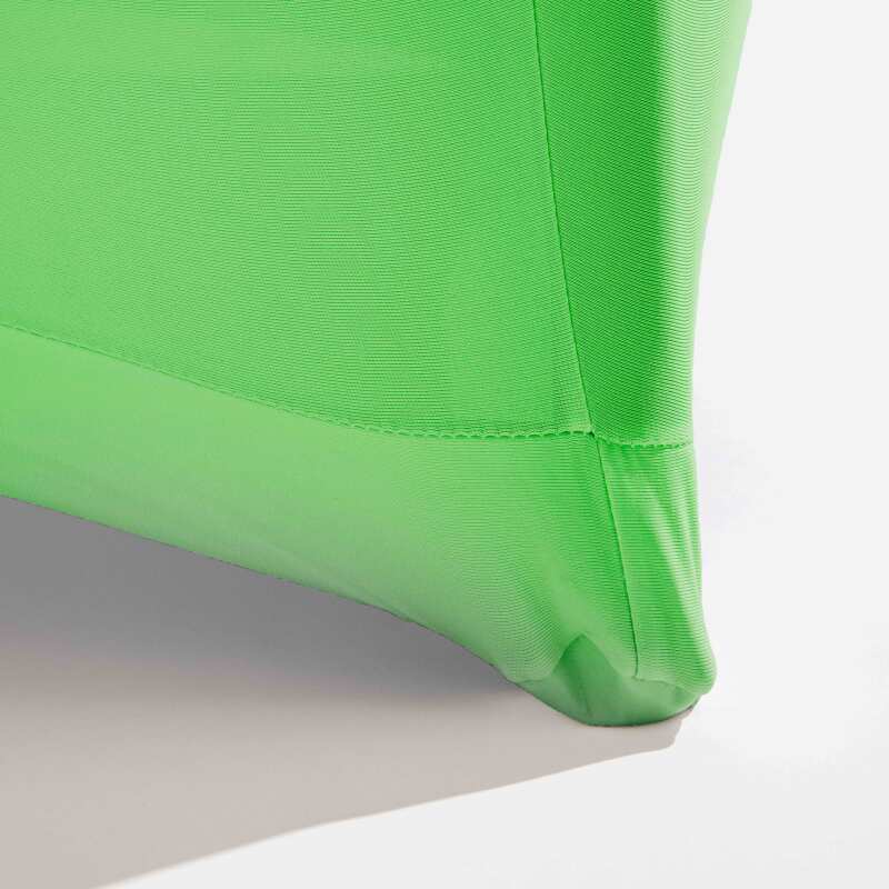 Grüne Abdeckung für Stehtisch 110x80 cm