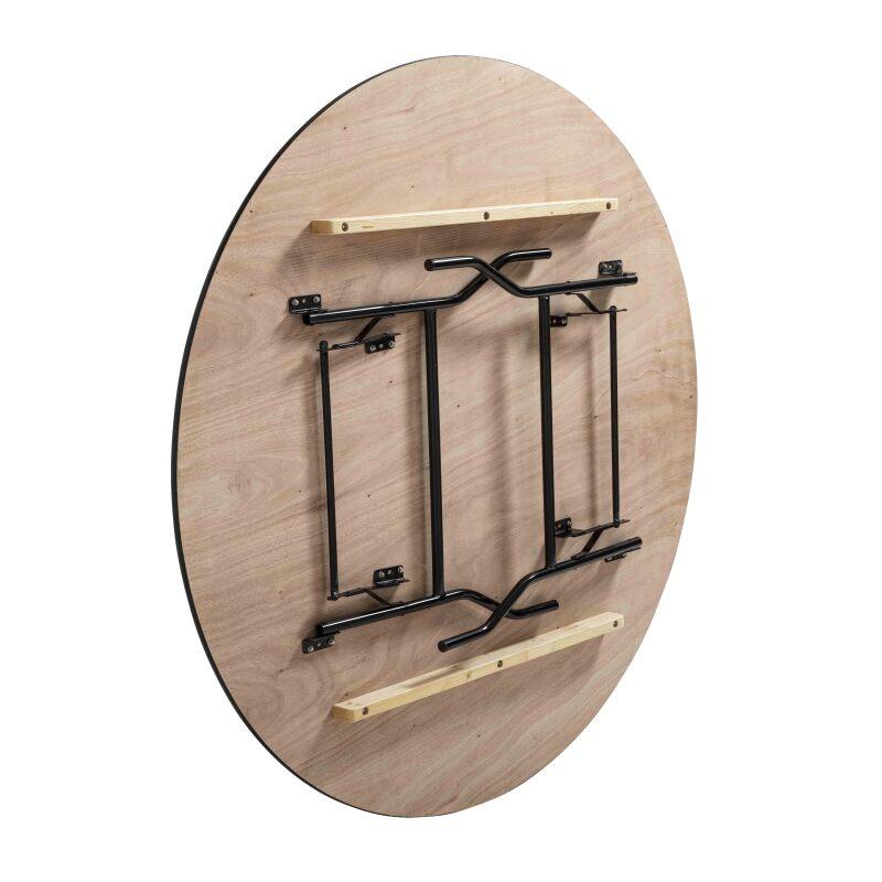 Klapptisch rund aus Holz für 10 Personen, 170 cm