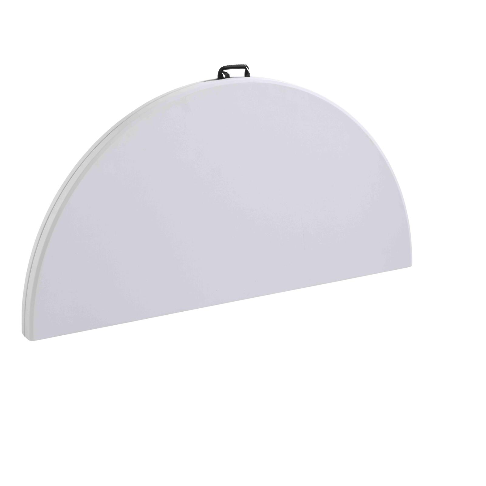 Klapptisch rund 10 Plätze 180 cm HDPE