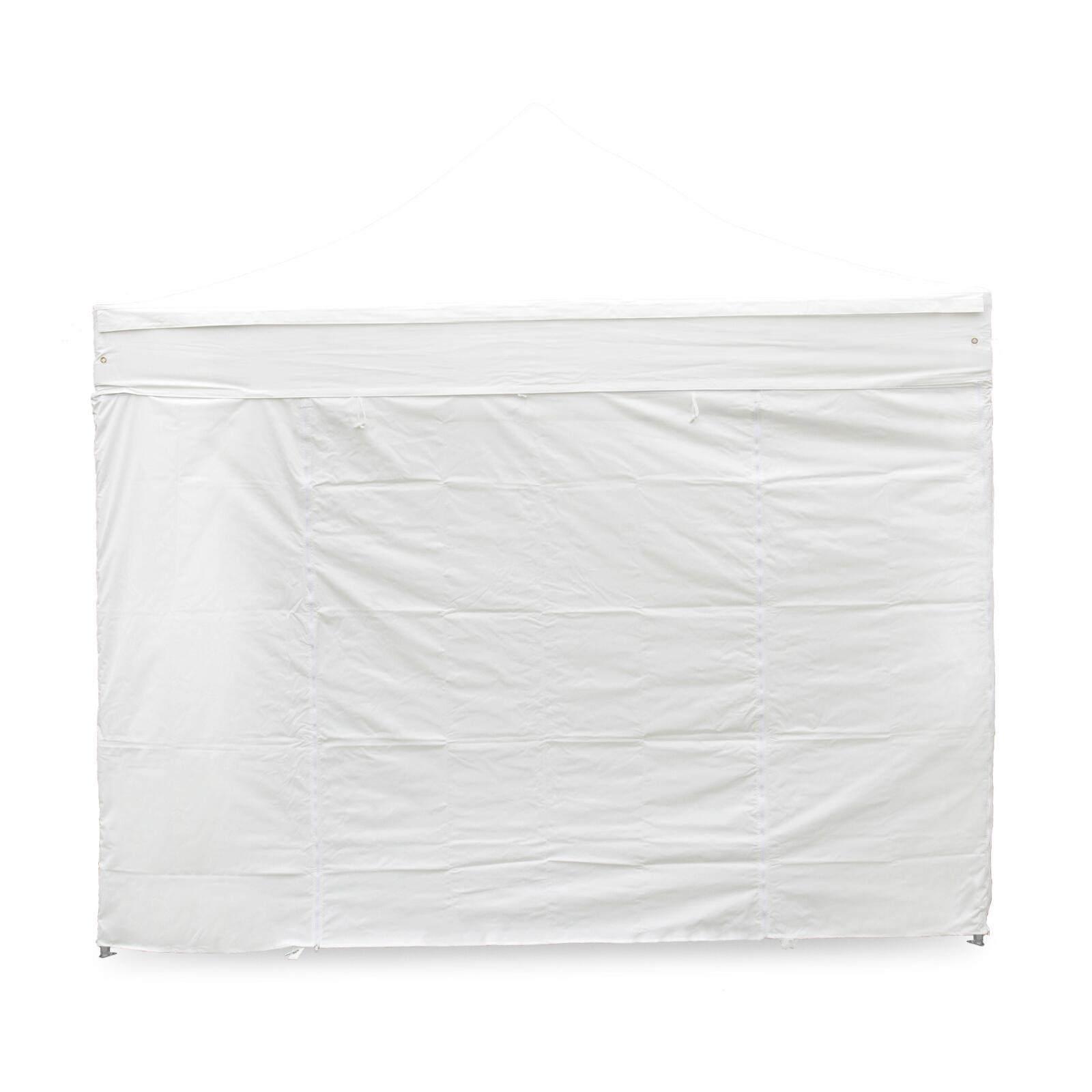 Weiße Türwand mit Reißverschluss, 4,5 m – 300 g/m² Weiße Türwand mit Reißverschluss, 4,5 m – 300 g/m²