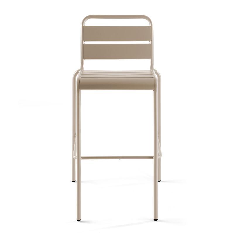 Hoher Metall-Barhocker (4/6)