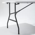 Klapptische 244 cm - 10er-Set