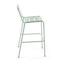 Hoher Metall-Barhocker