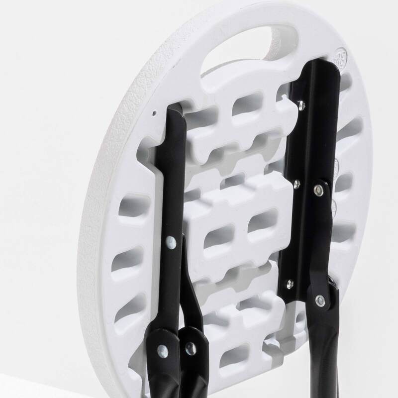 Set mit 10 klappbaren Barhockern