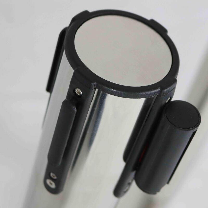 Rollenführungspfosten aus Chrom