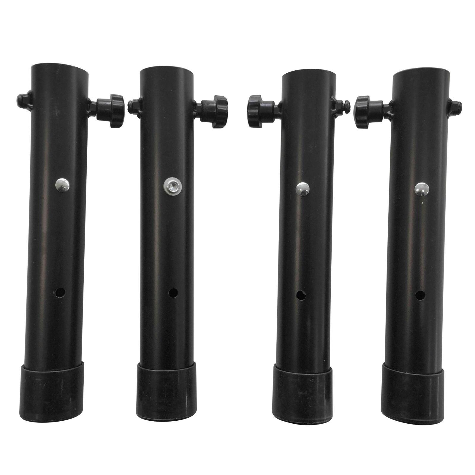 Klapptisch 180 cm  mit 4 Sitzerhöhungen und weißer Stretch-Tischdecke