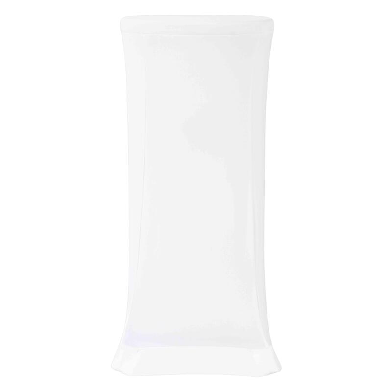 Weißer Bezug für klappbaren Hochhocker