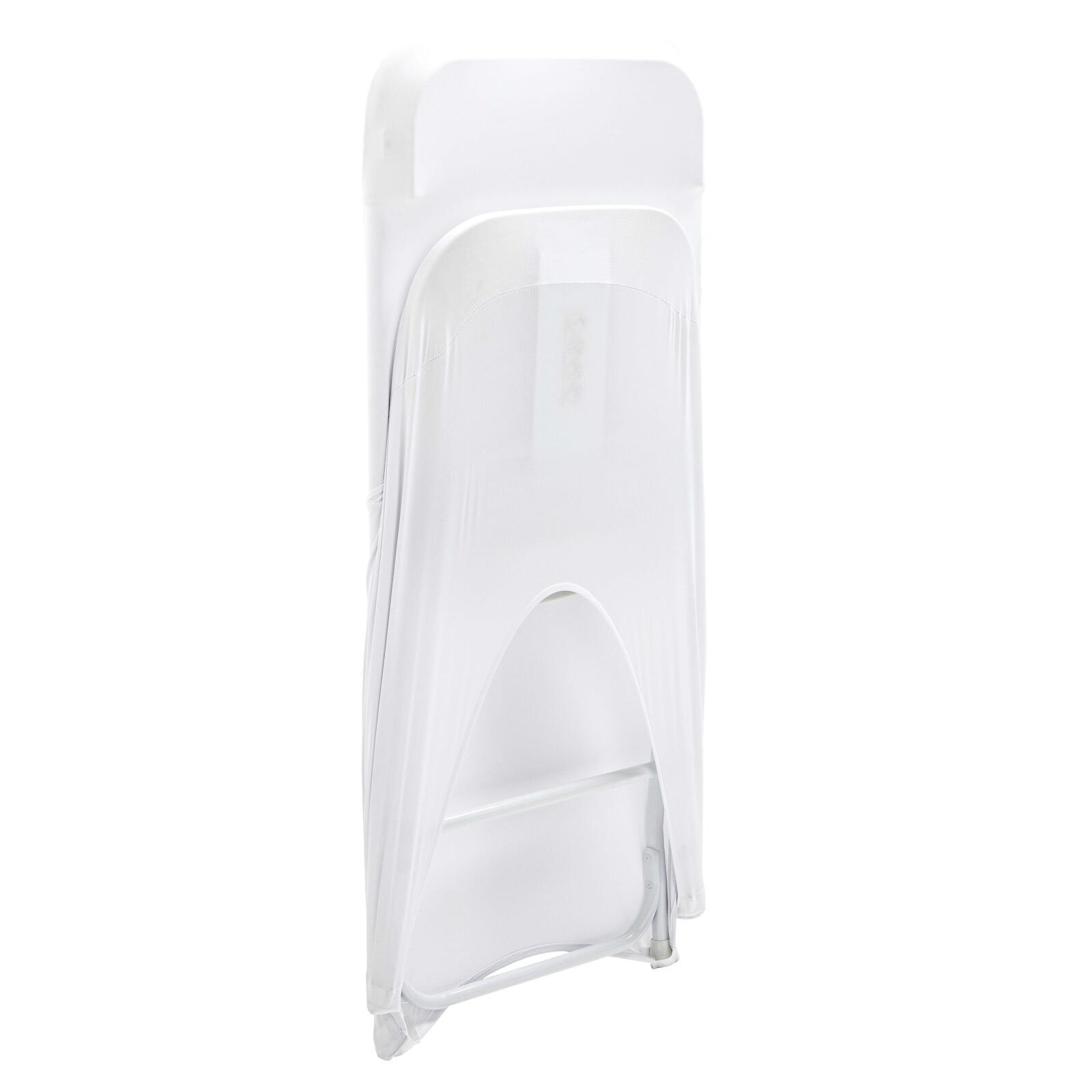 Husse für Klappstuhl weiss