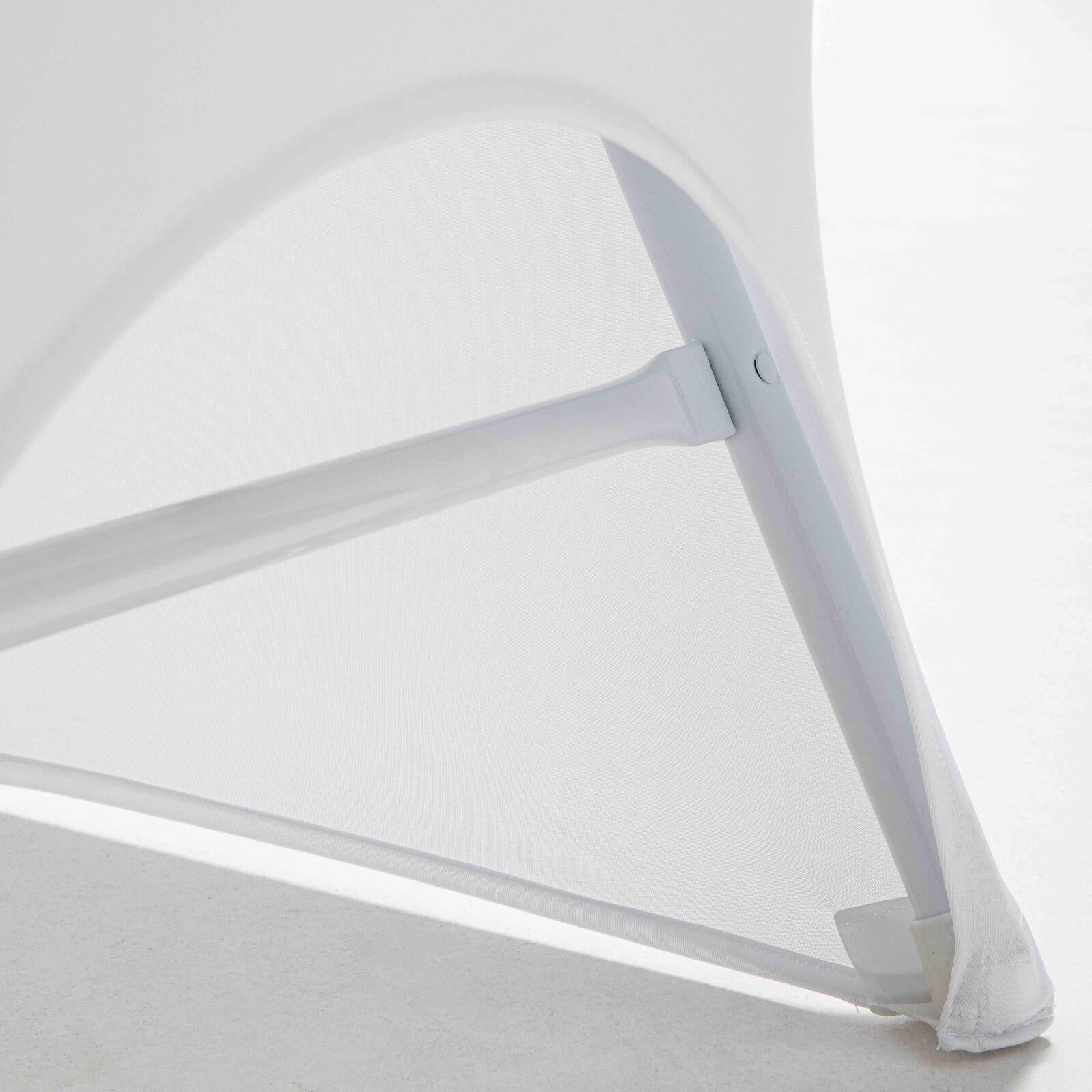 Husse für Klappstuhl weiss