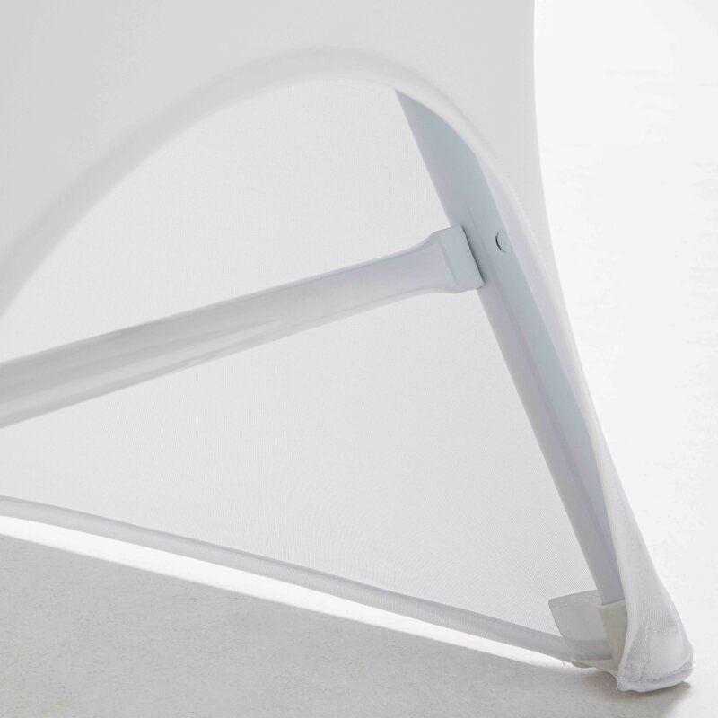 Husse für Klappstuhl weiss