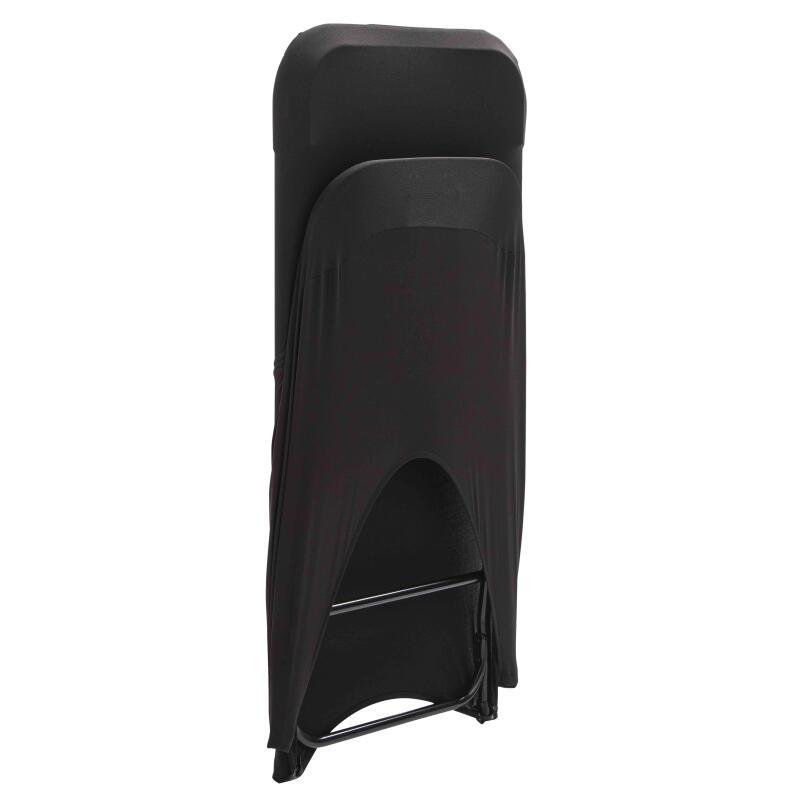 Husse für Klappstuhl  schwarz mit Öffnung