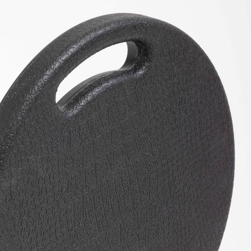 Set mit 10 schwarzen klappbaren Hochhockern