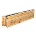 Klapptisch holz und Klappbänke 218cm 10 Plätze