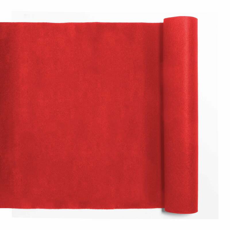 Teppichrolle 1x5 m 250 g/m2 - Rot