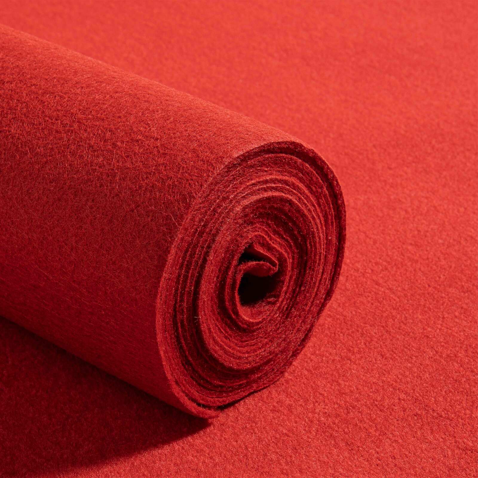 Teppichrolle 2x5 m 250 g/m2 - Rot Teppichrolle 2x5 m 250 g/m2 - Rot