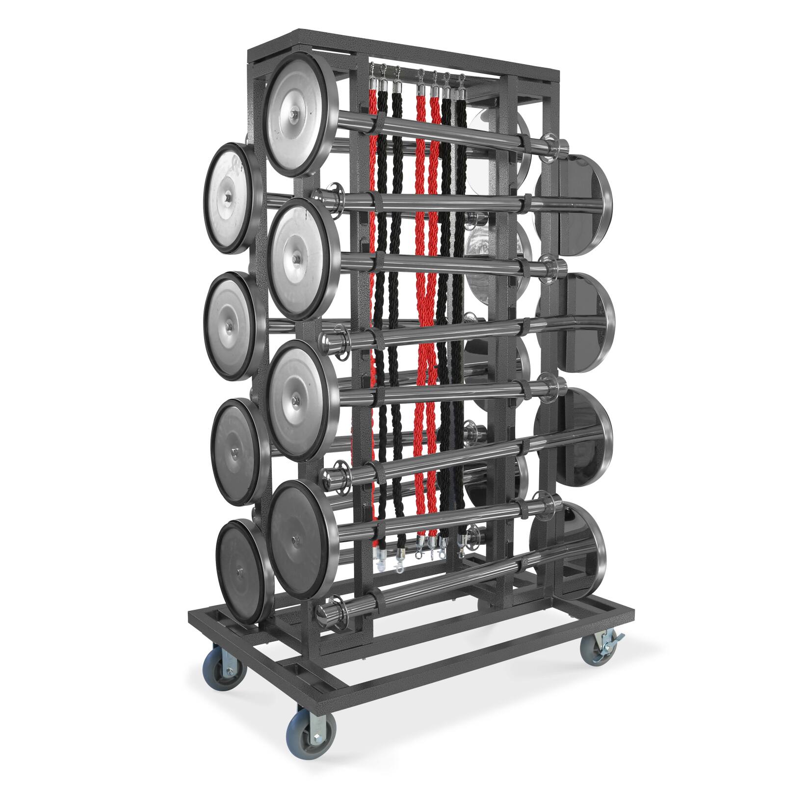 Wagen für Leitpfosten