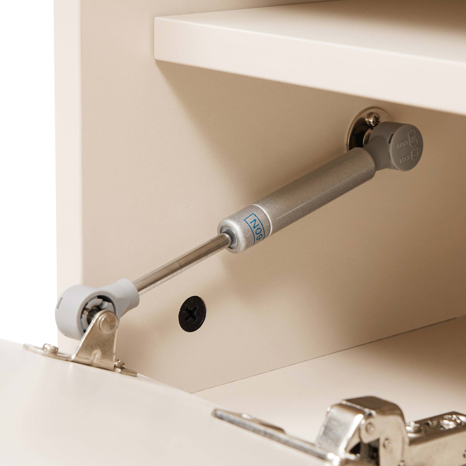 TV-Möbel aus Stahl und MDF mit FSC®-Melamindekor 150 cm