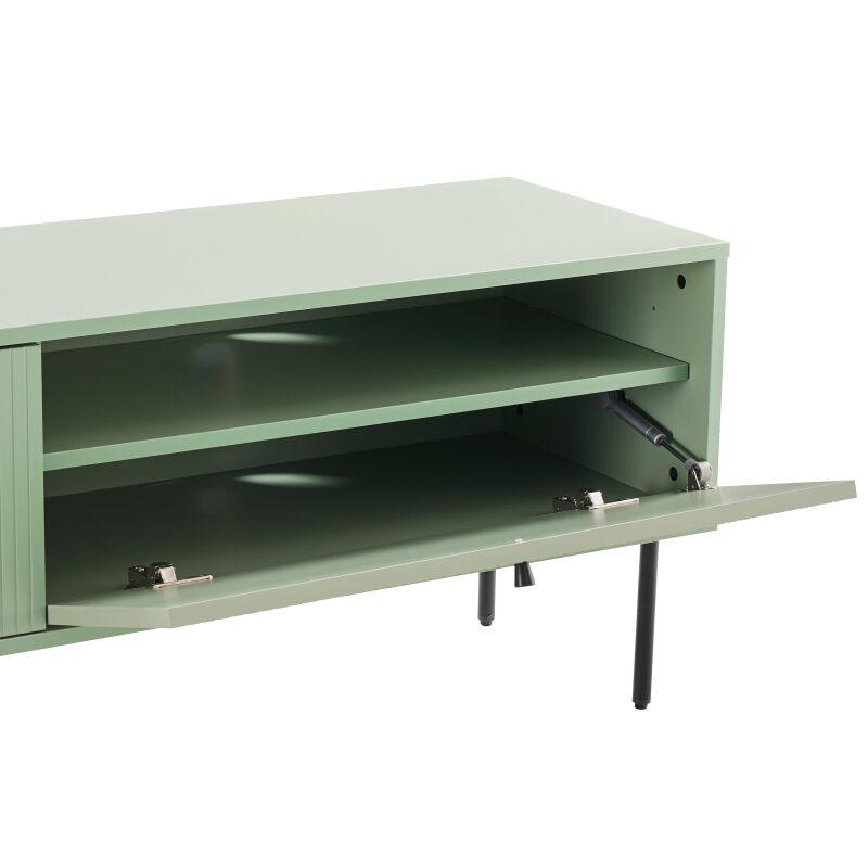 TV-Möbel aus Stahl und MDF mit FSC®-Melamindekor 150 cm (5/7)
