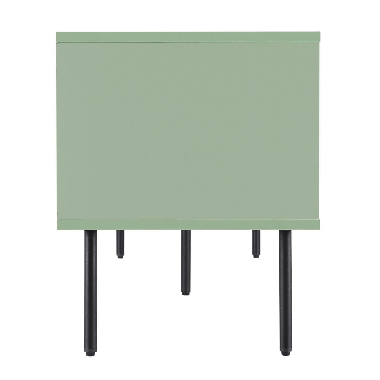 TV-Möbel aus Stahl und MDF mit FSC®-Melamindekor 150 cm