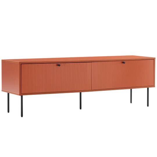 TV-Möbel aus Stahl und MDF mit FSC®-Melamindekor 150 cm