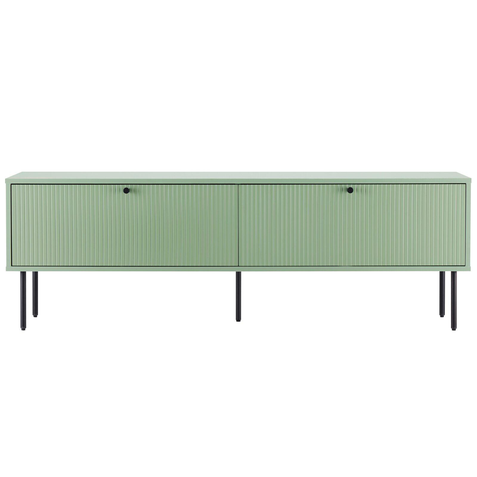 TV-Möbel aus Stahl und MDF mit FSC®-Melamindekor 150 cm