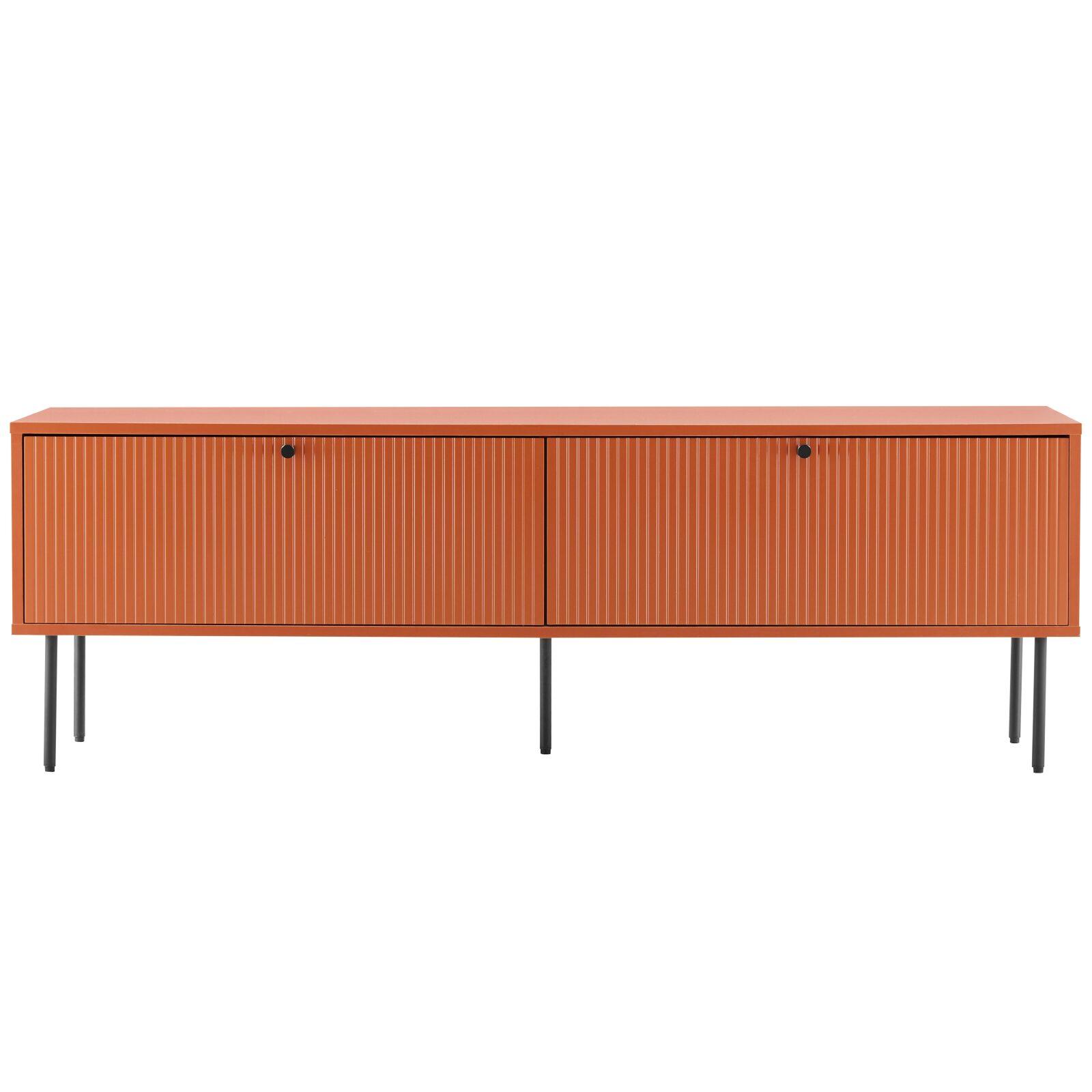 TV-Möbel aus Stahl und MDF mit FSC®-Melamindekor 150 cm