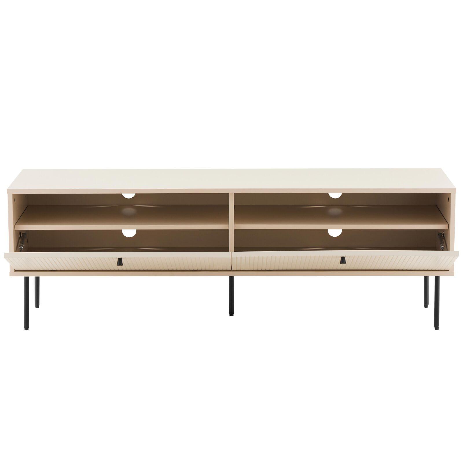 TV-Möbel aus Stahl und MDF mit FSC®-Melamindekor 150 cm