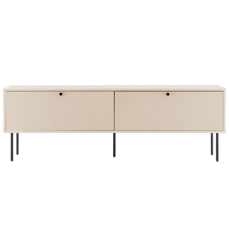 TV-Möbel aus Stahl und MDF mit FSC®-Melamindekor 150 cm (4/7)