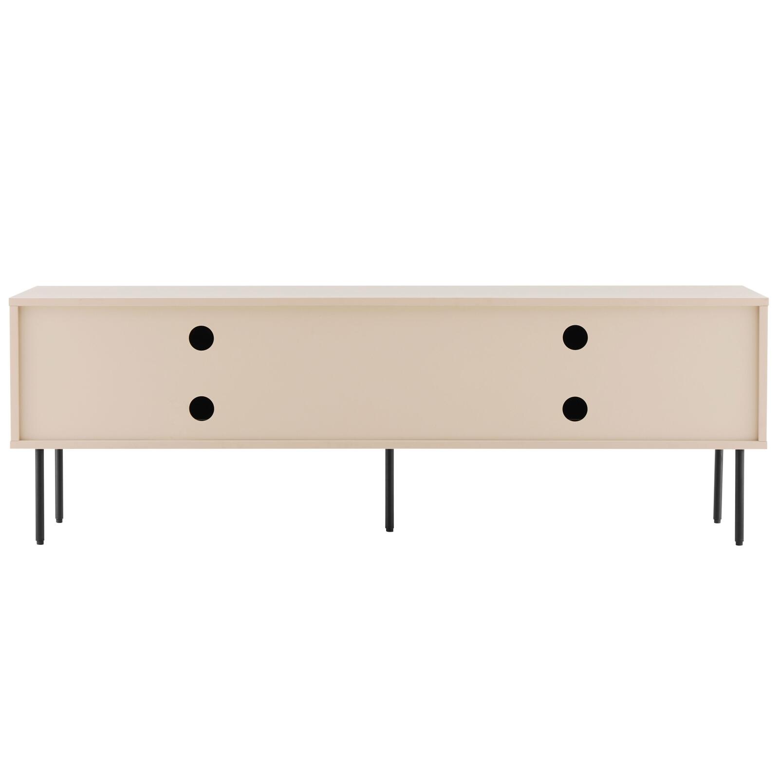 TV-Möbel aus Stahl und MDF mit FSC®-Melamindekor 150 cm