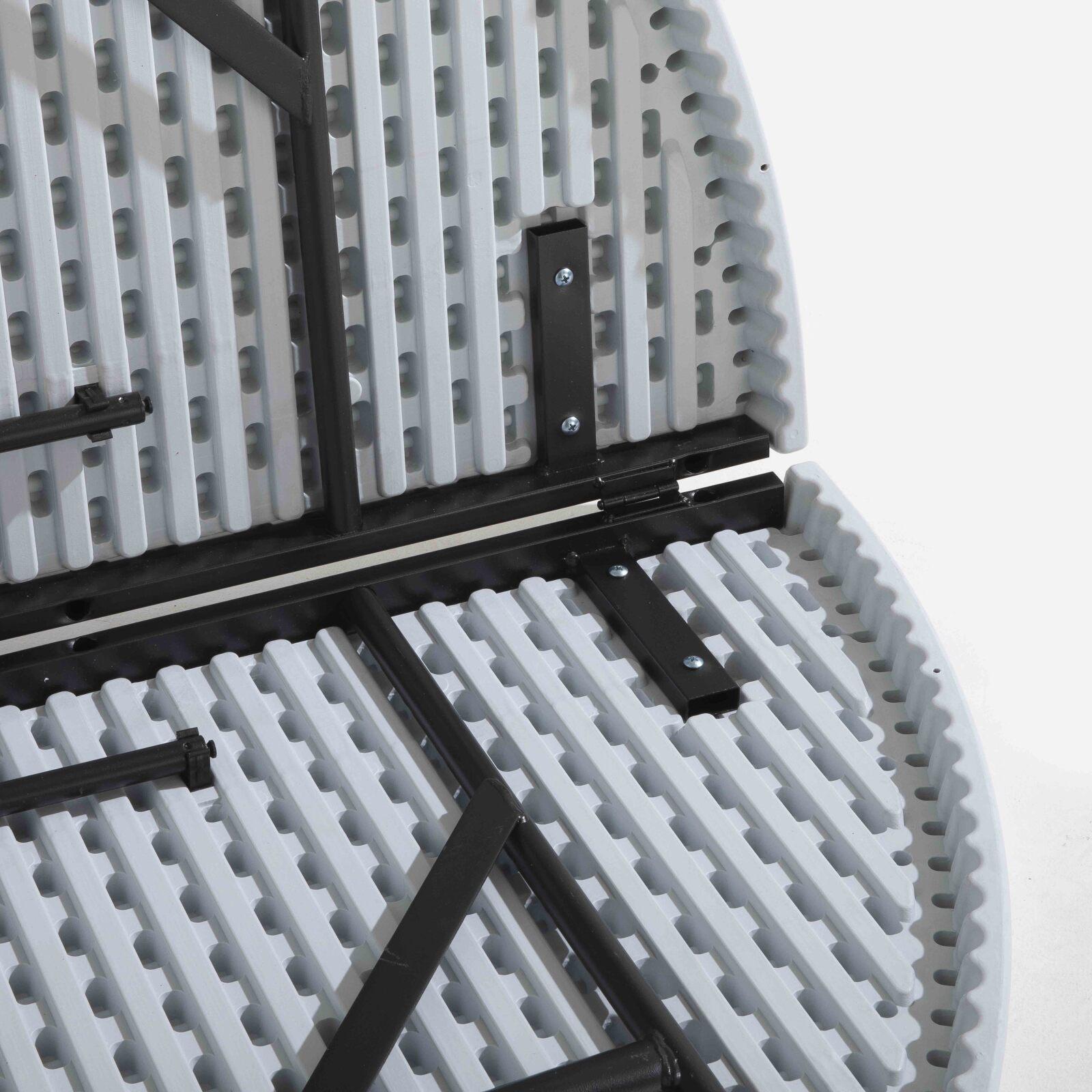 Klapptisch rund ⌀150cm HDPE