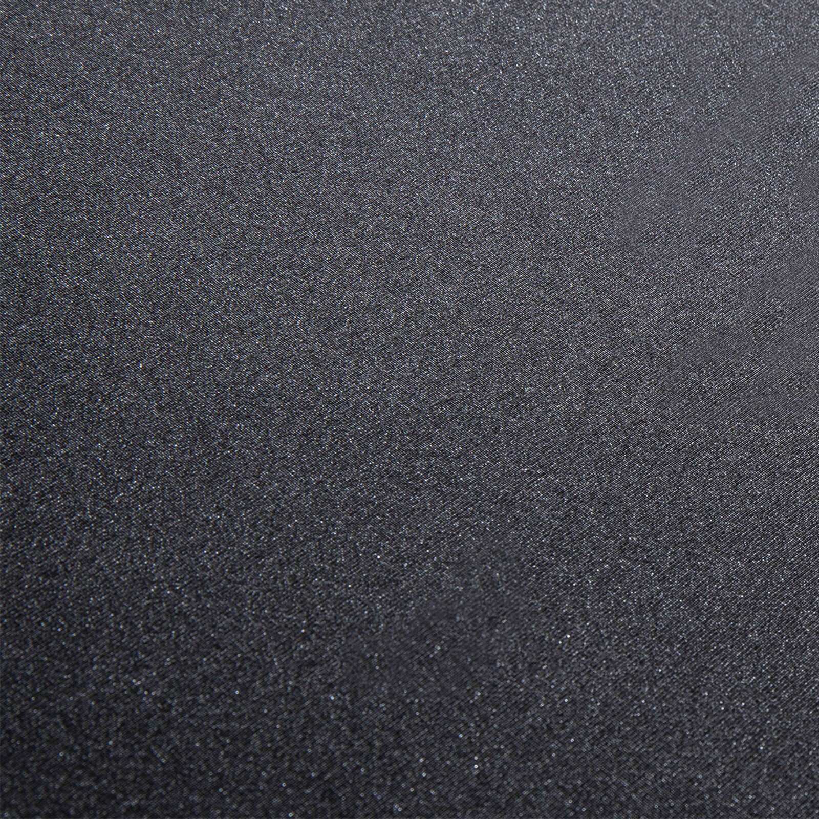 Schwarzer Tischdeckenbezug für Klapptisch 180 cm mit doppelter Öffnung