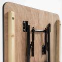 Klappbarer Holztisch 200 cm 10 Sitzplätze