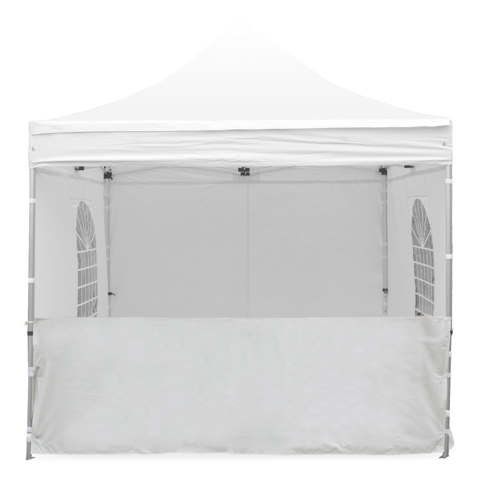 Halbwand mit Stützstange 3x1m - 300gr/m²