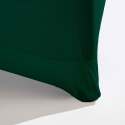 Tannengrüne Steh-Esstischabdeckung 110x80 cm