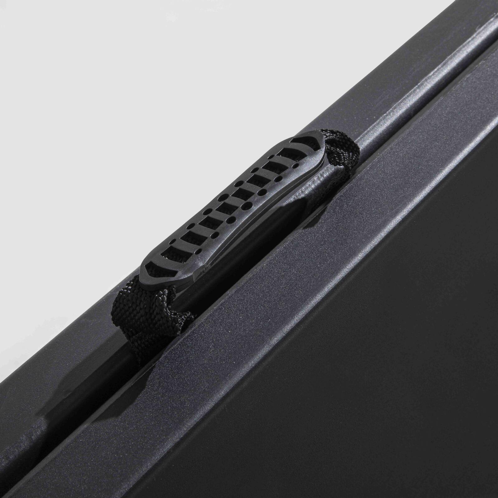 Klapptisch Schwarz aus HDPE 180cm - 8 Plätze