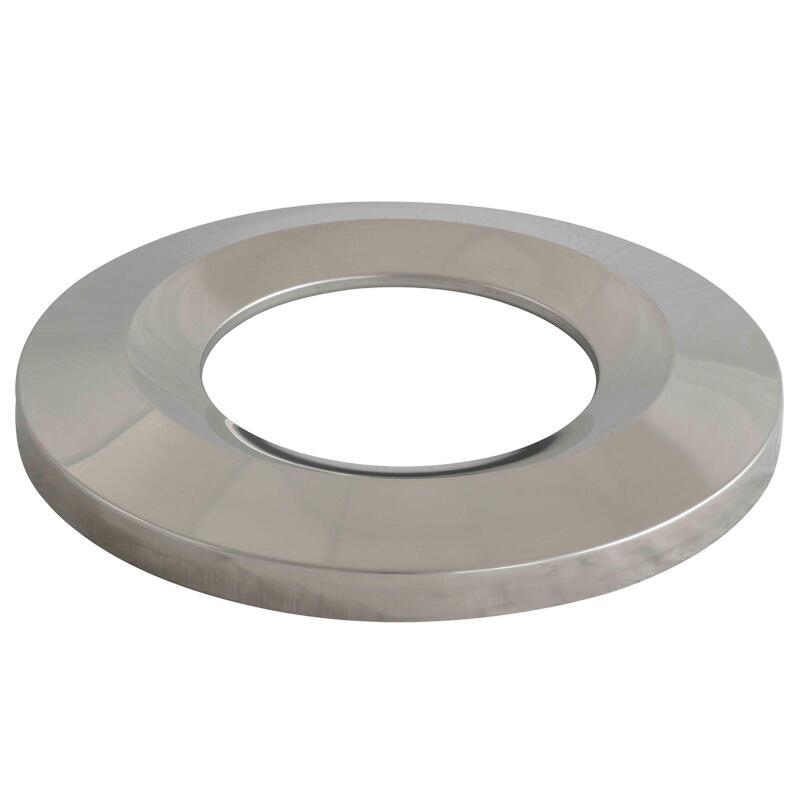 Runder Mülleimer aus mattschwarzem Stahl, 240 l